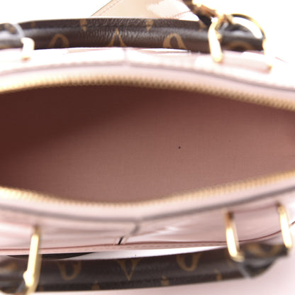 Louis Vuitton Patent Monogram Alma BB Rose Ballerine 5 of 11