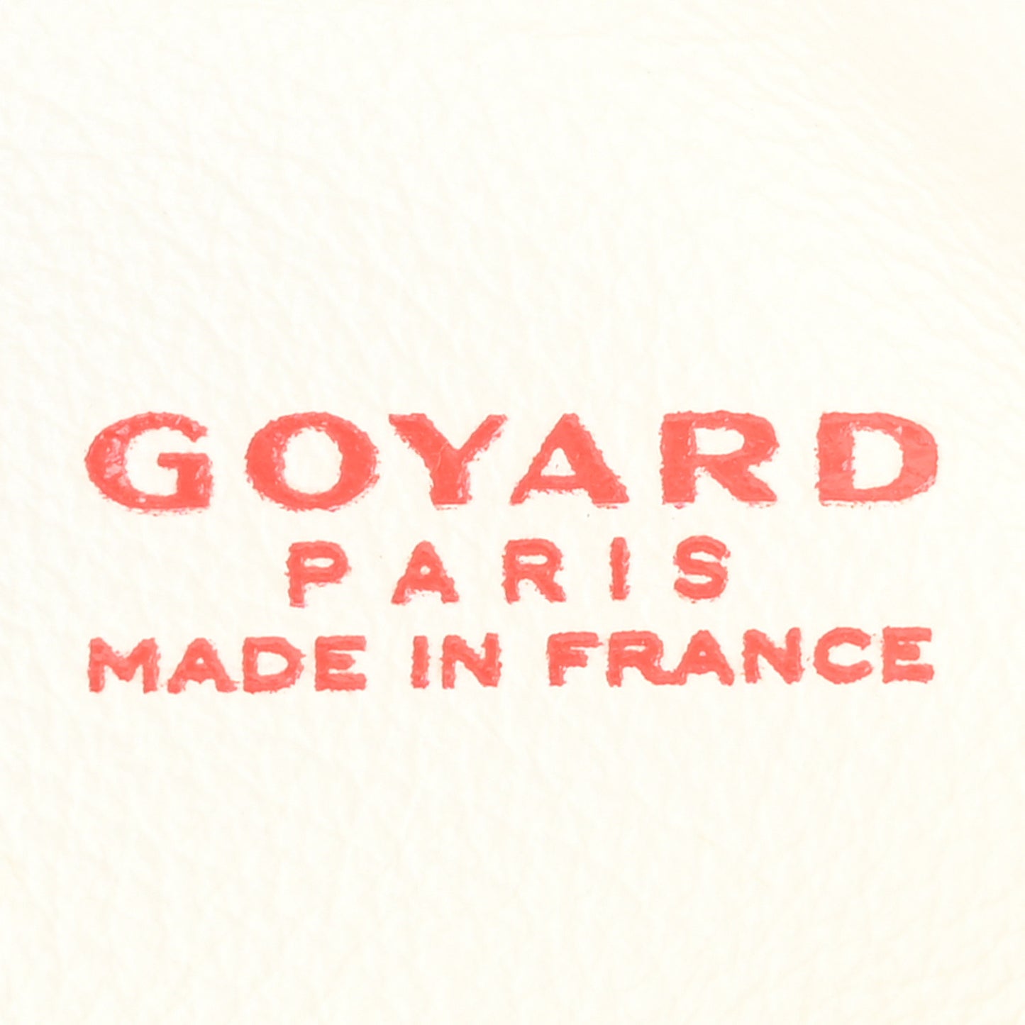 Goyardine Reversible Mini Anjou White