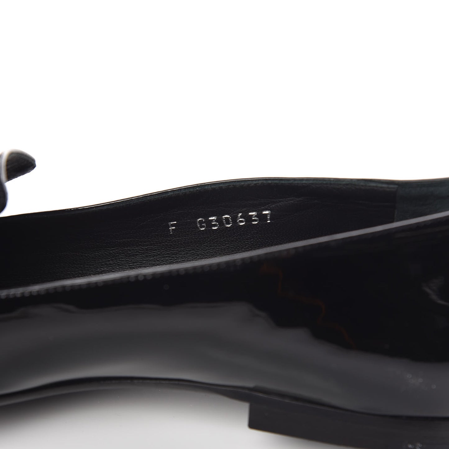 Patent CC Mocassin Loafers 38 Black