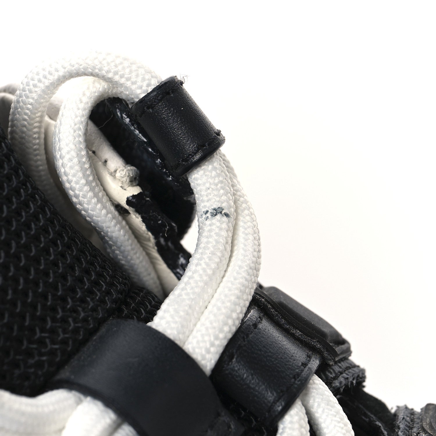 Louis Vuitton Calfskin Technical Nylon Damier Graphite LV Archlight Sneakers 36 Black White 10 of 10