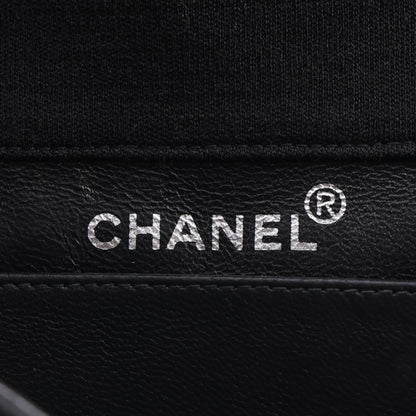 Chanel Jersey Double Sided Jumbo Flap Black 6 of 11