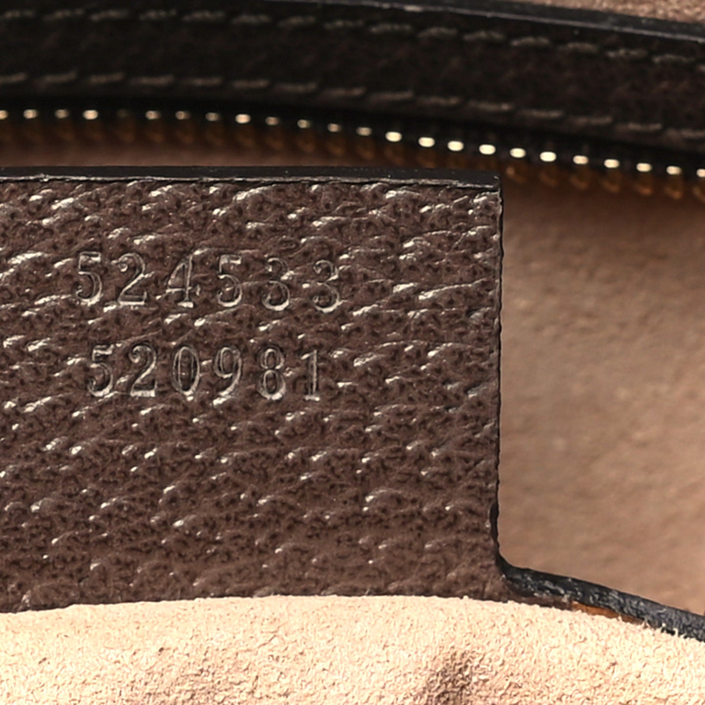 GG Supreme Monogram Web Medium Ophidia Top Handle Dome Bag Brown