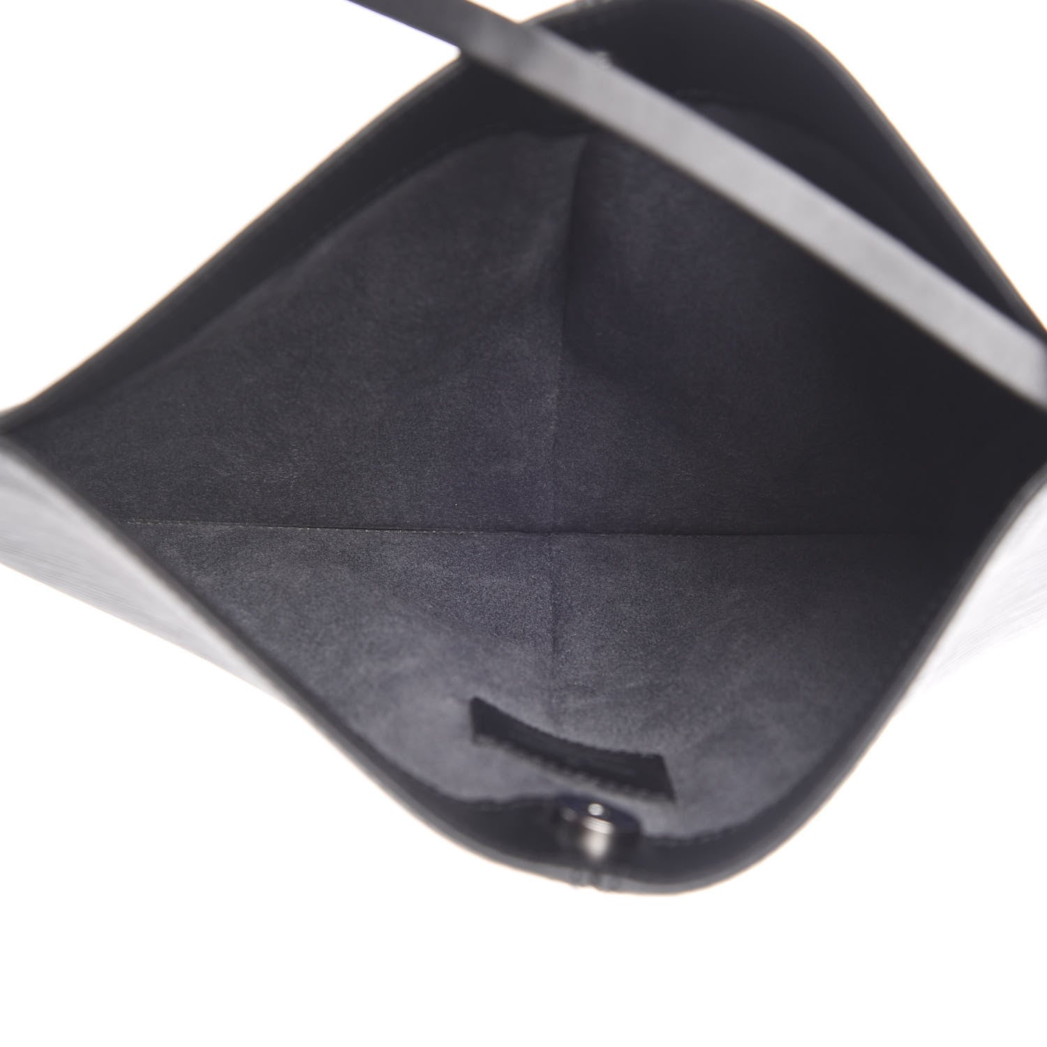 Louis Vuitton Epi Demi Lune Pochette Black 5 of 10