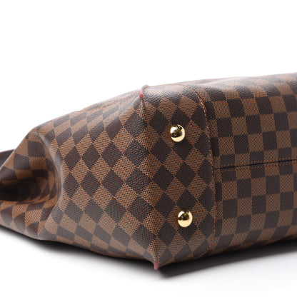 Louis Vuitton Damier Ebene Caissa Hobo Cherry 5 of 11