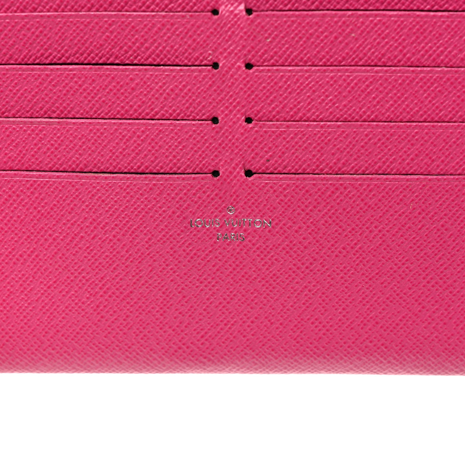 Louis Vuitton Calfskin Felicie Card Holder Insert Pink 6 of 8