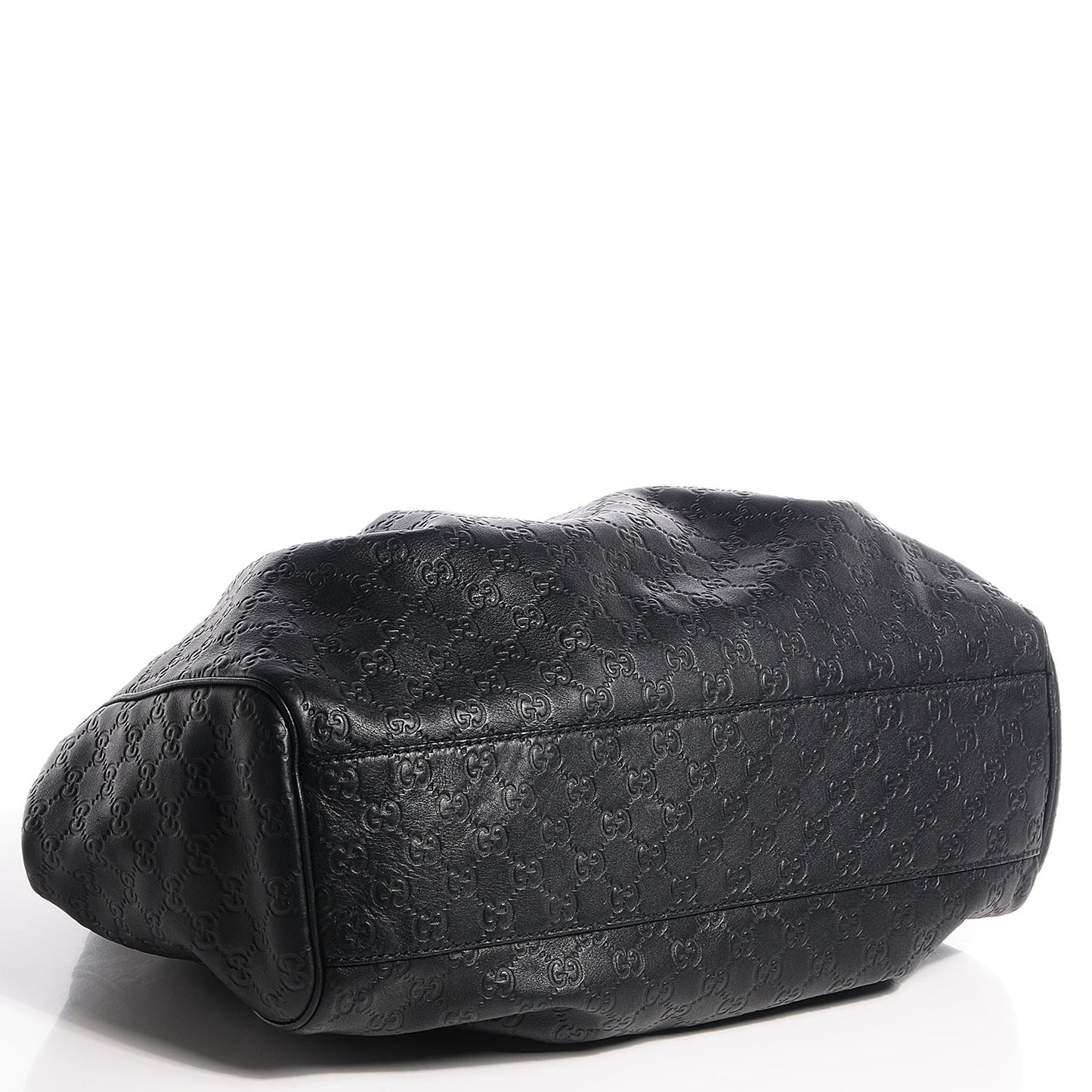 Guccissima Large Sukey Tote Black