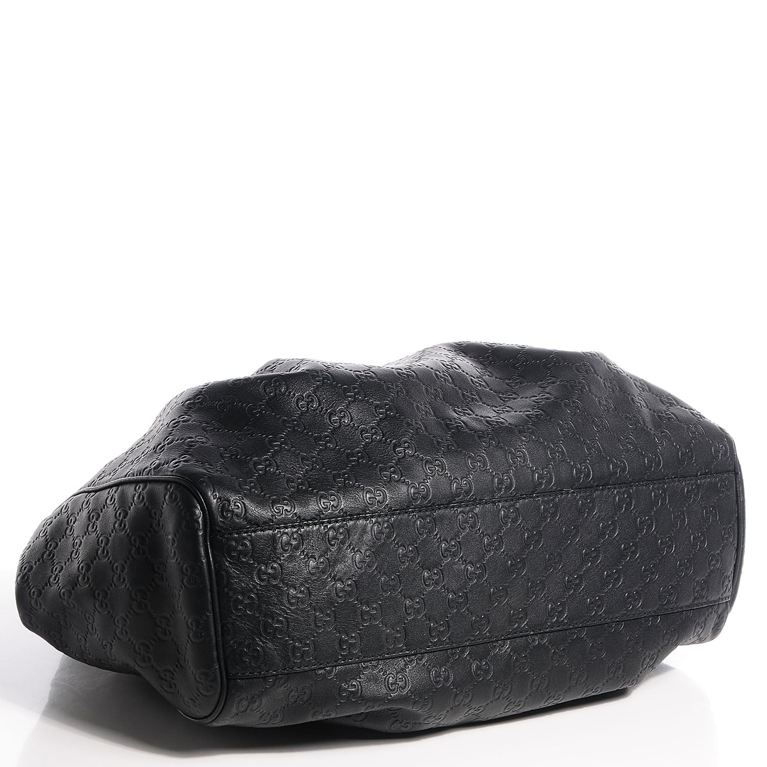 Gucci Guccissima Large Sukey Tote Black 4 of 8