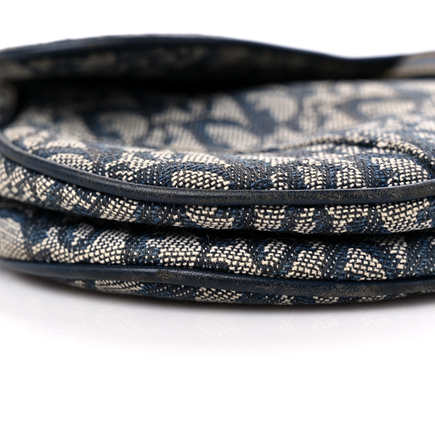 Monogram Saddle Bag Blue