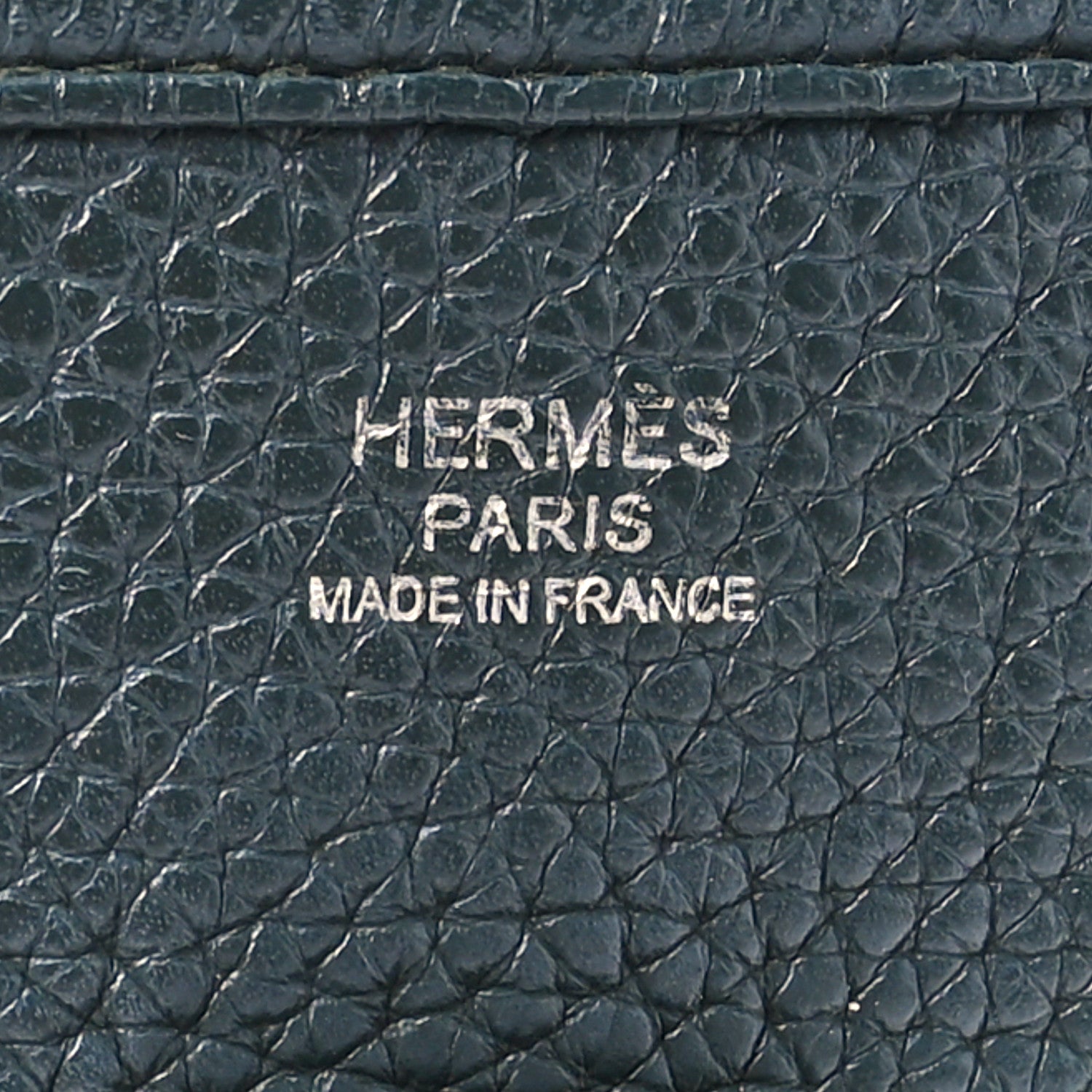 Hermes Taurillon Clemence Evelyne III PM Vert Fonce 6 of 10