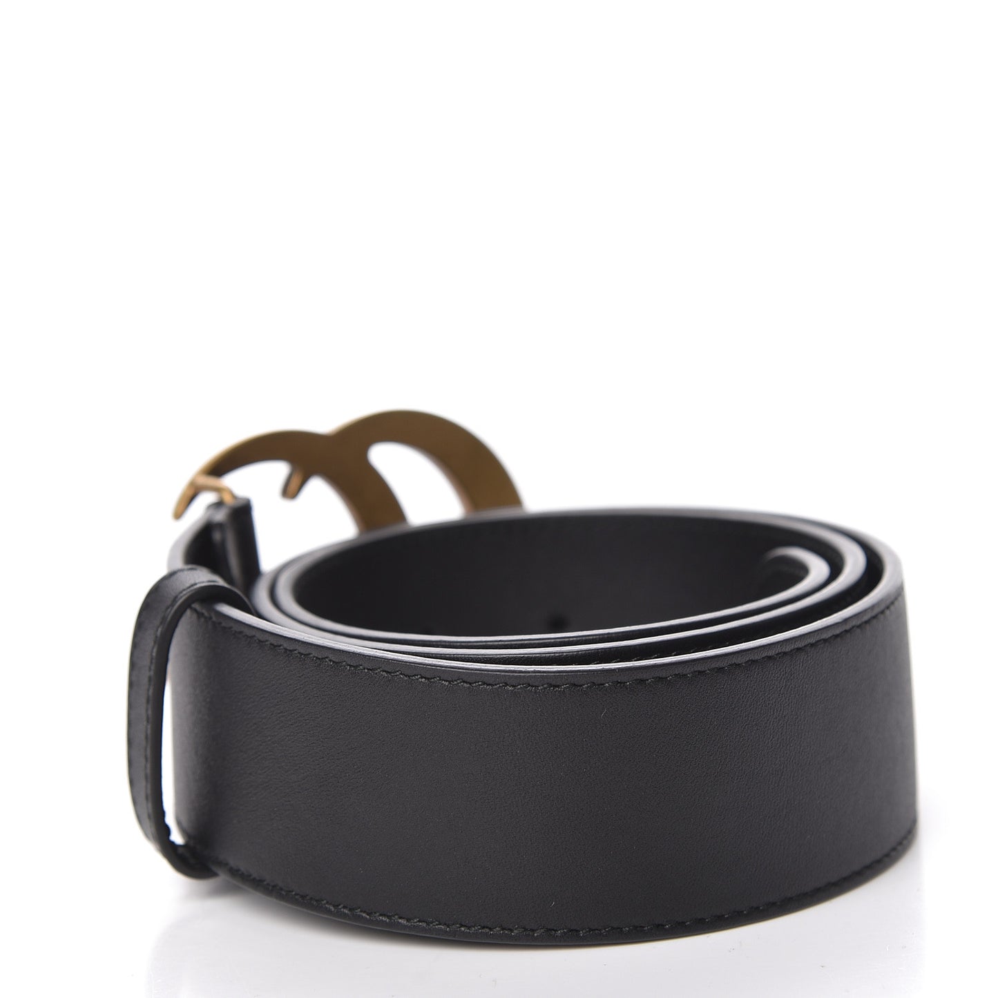 Calfskin Double G 40mm Belt 75 30 Black