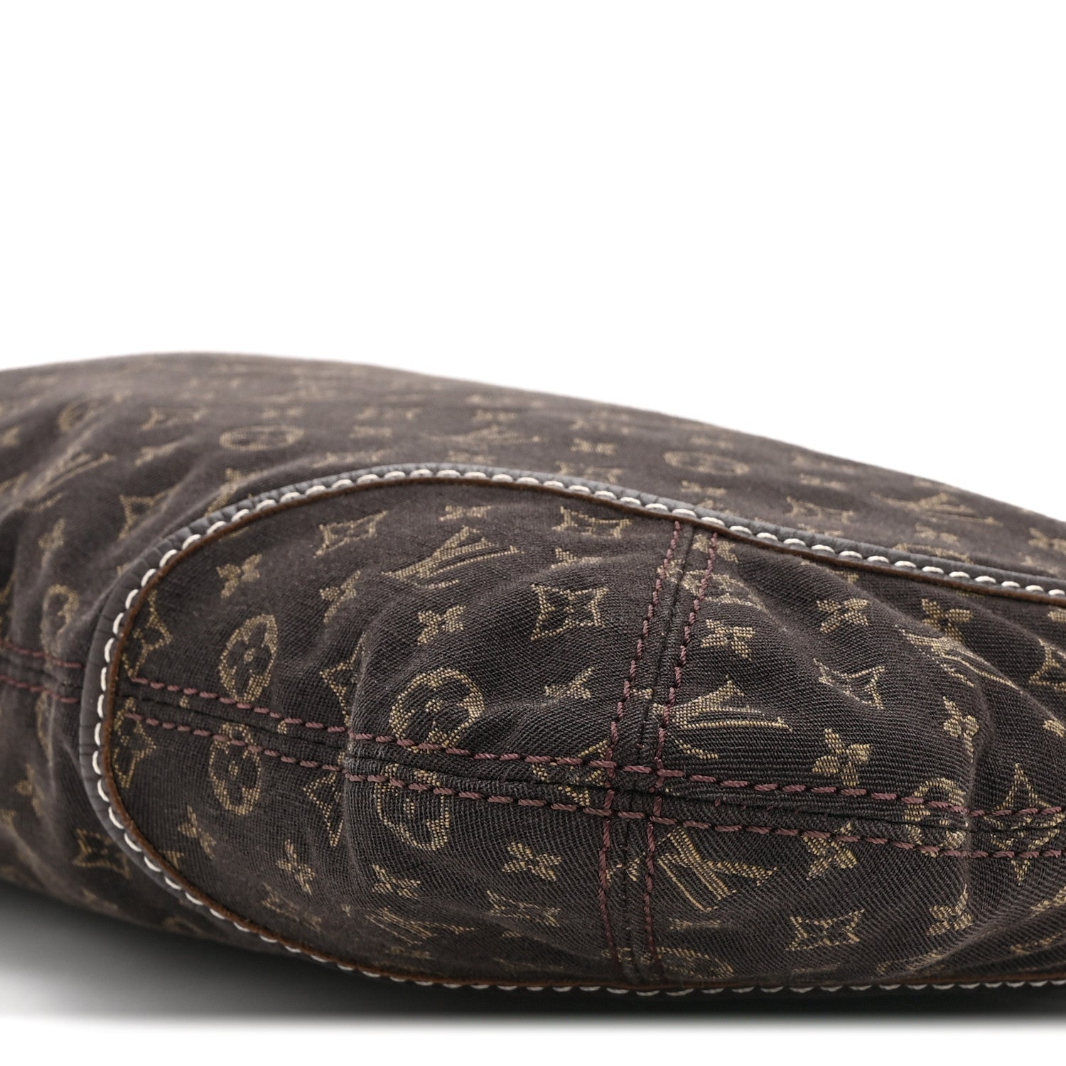 ルイヴィトン   マノン PM Louis Vuitton Manon PM Mini Lin Monogram Hobo Bag Brown