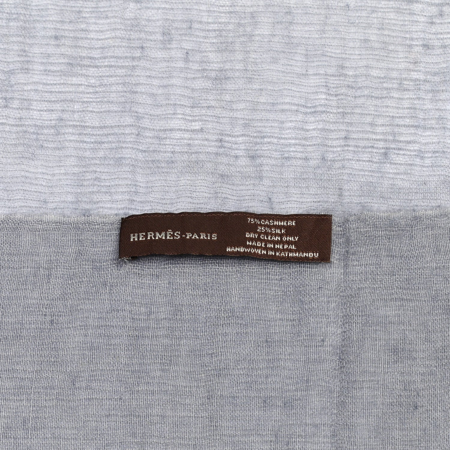 Hermes Cashmere Silk Plume Scarf 4 of 4