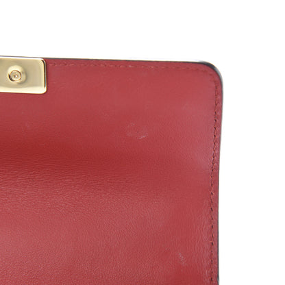 Gucci GG Supreme Monogram Calfskin Small Padlock Shoulder Bag Beige Hibiscus Red New Rosette 12 of 12