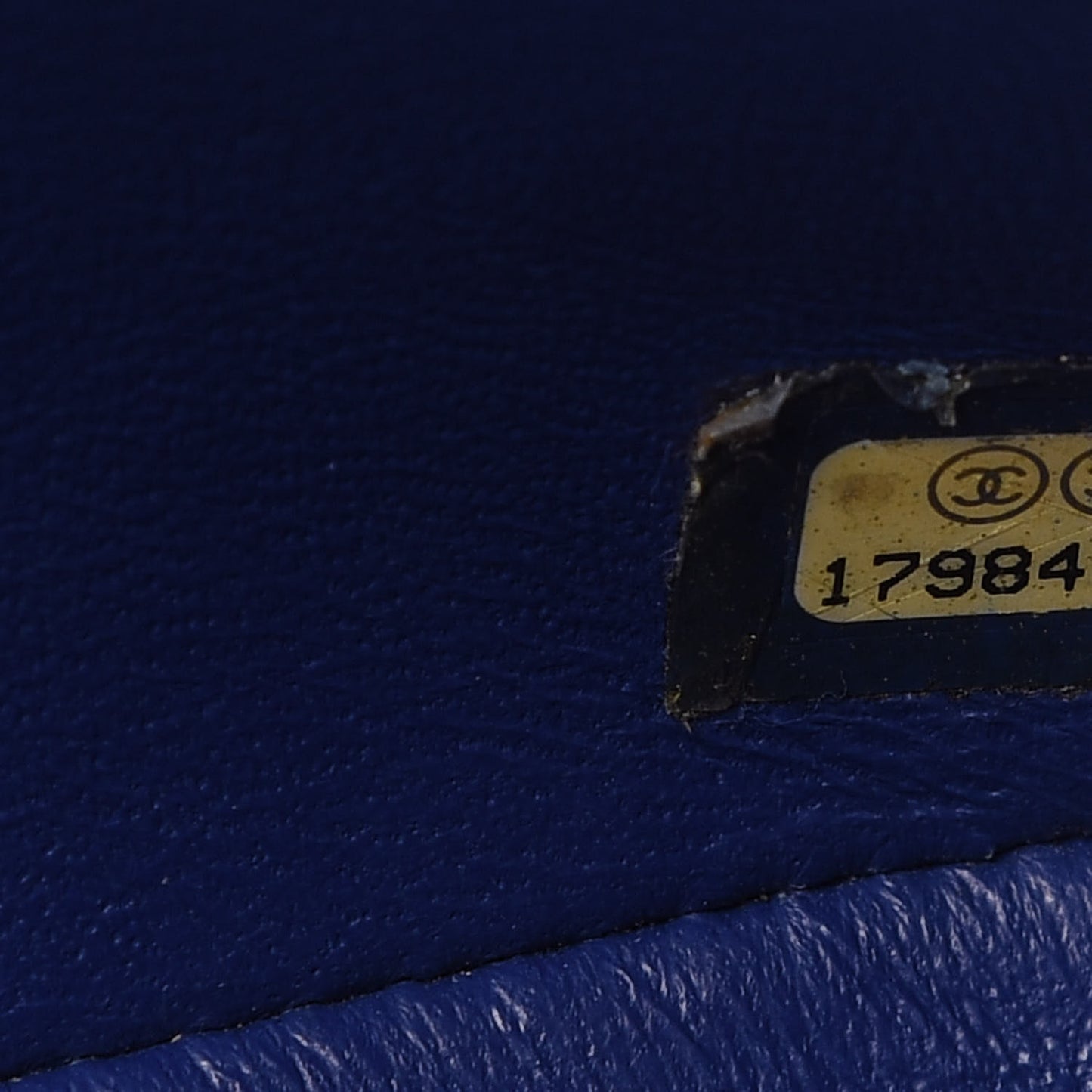 Lambskin Quilted Mini Rectangular Flap Royal Blue