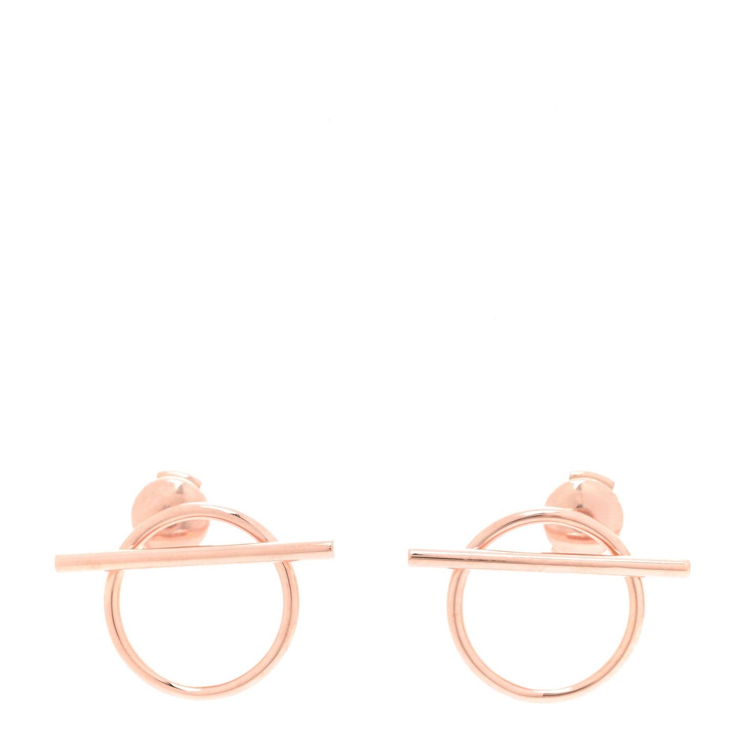 18K Rose Gold MM Echappee Earrings