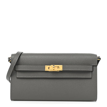 Hermes Epsom Kelly To Go Wallet Gris Meyer 1 of 9
