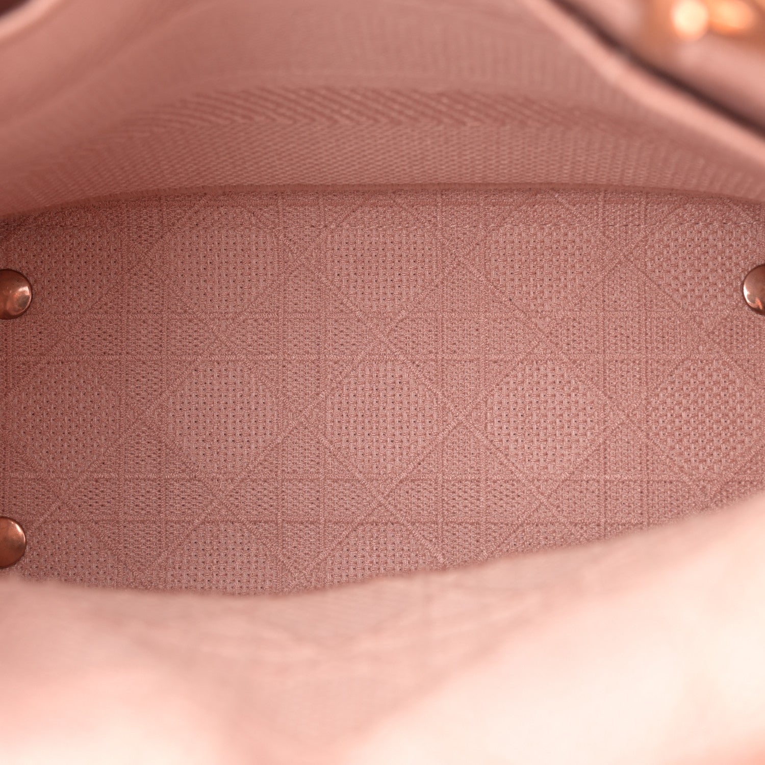 Christian Dior Canvas Embroidered Cannage Medium Lady D-Lite Bois de Rose 5 of 11