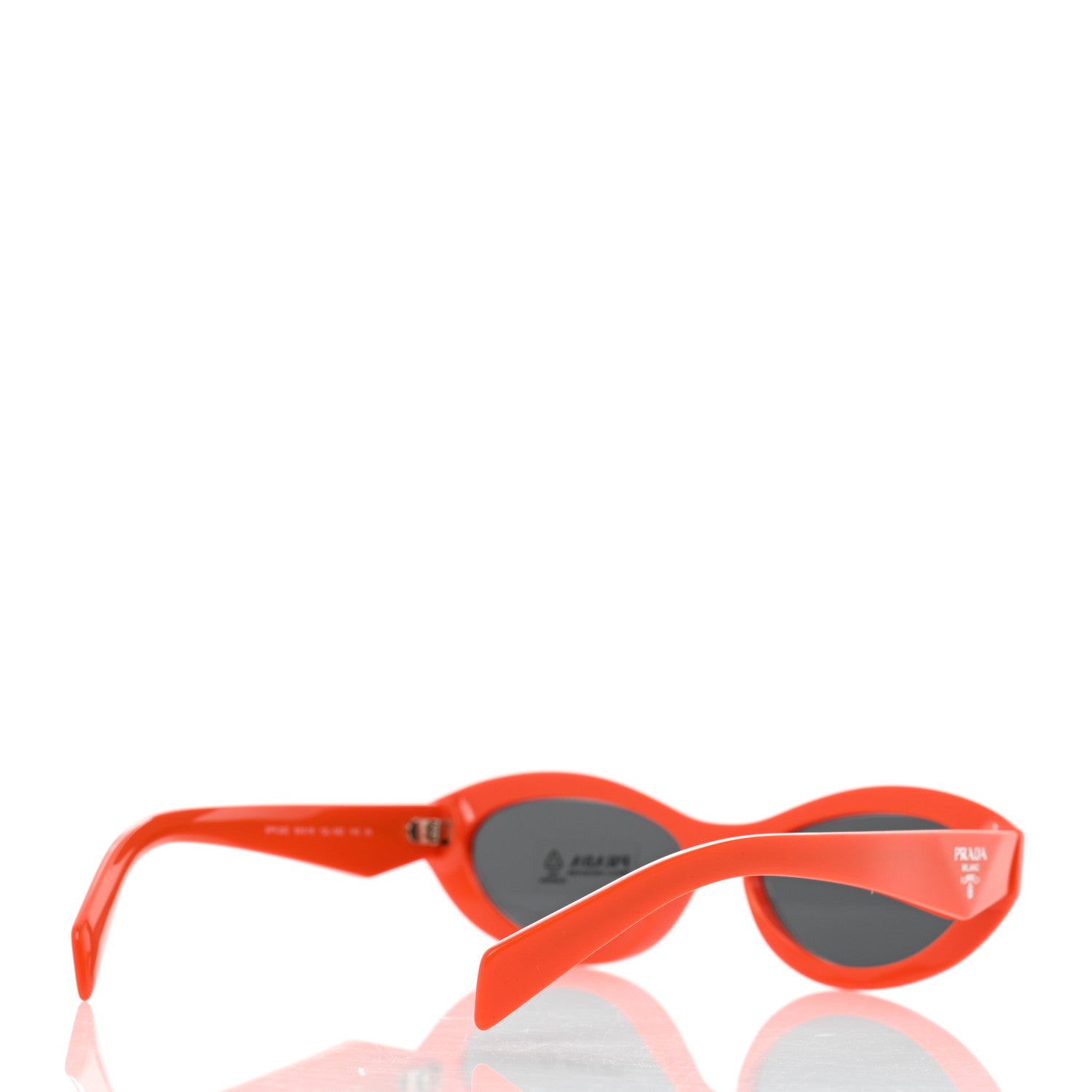 Prada Acetate Sunglasses SPR 26Z Orange 4 of 8