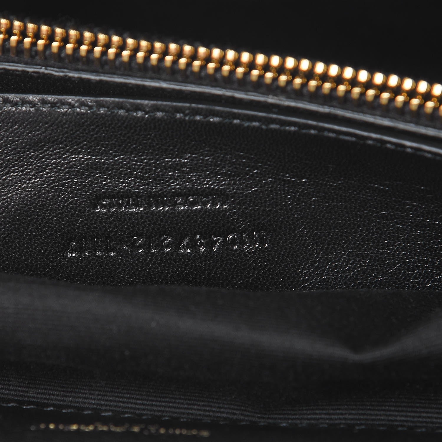 Saint Laurent Sheepskin Matelasse Chevron Monogram Large College Satchel Black 8 of 8