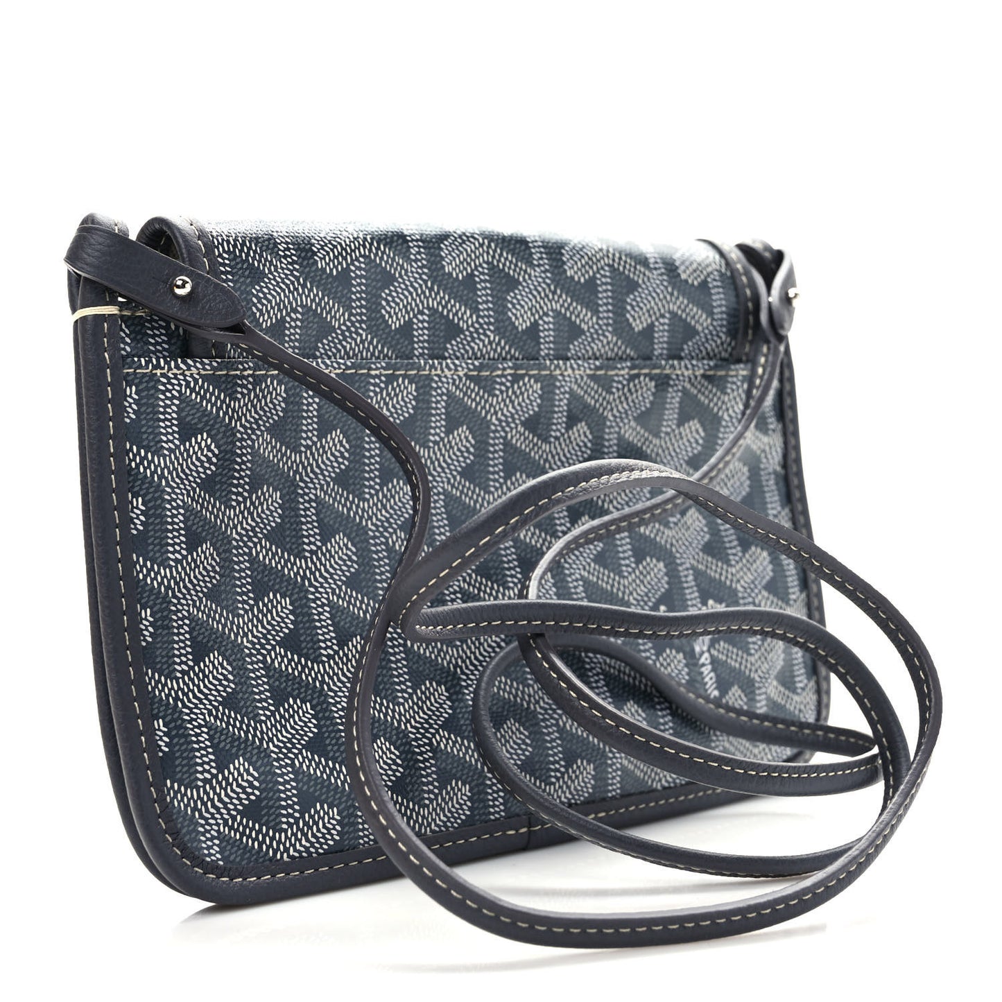 Goyardine Plumet Wallet Clutch Grey