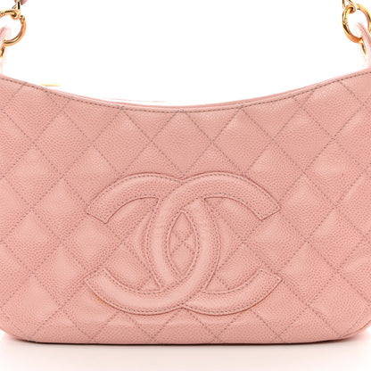 Chanel Caviar Quilted Timeless CC Shoulder Bag Pink 8 of 31