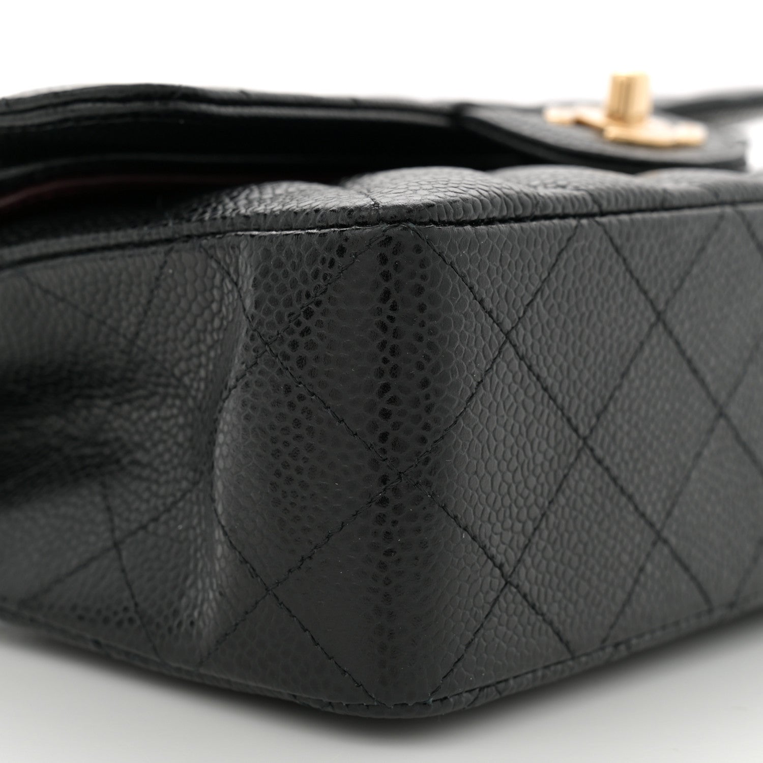 Chanel Caviar Quilted Small Double Flap Black 9 of 11