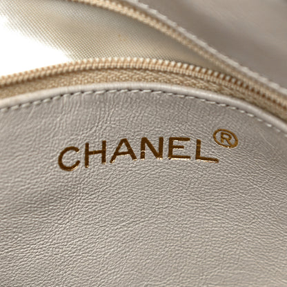 Chanel Caviar Quilted CC Camera Case Light Beige 6 of 17