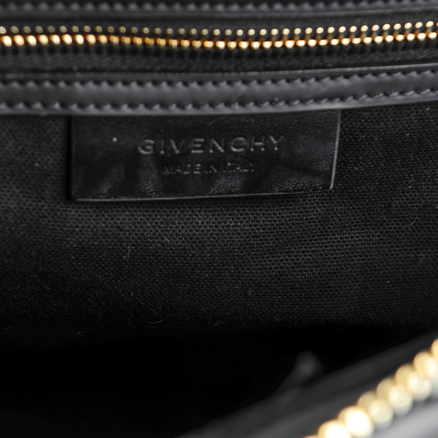 Givenchy Rubber Effect Calfskin Medium Antigona Black 7 of 8