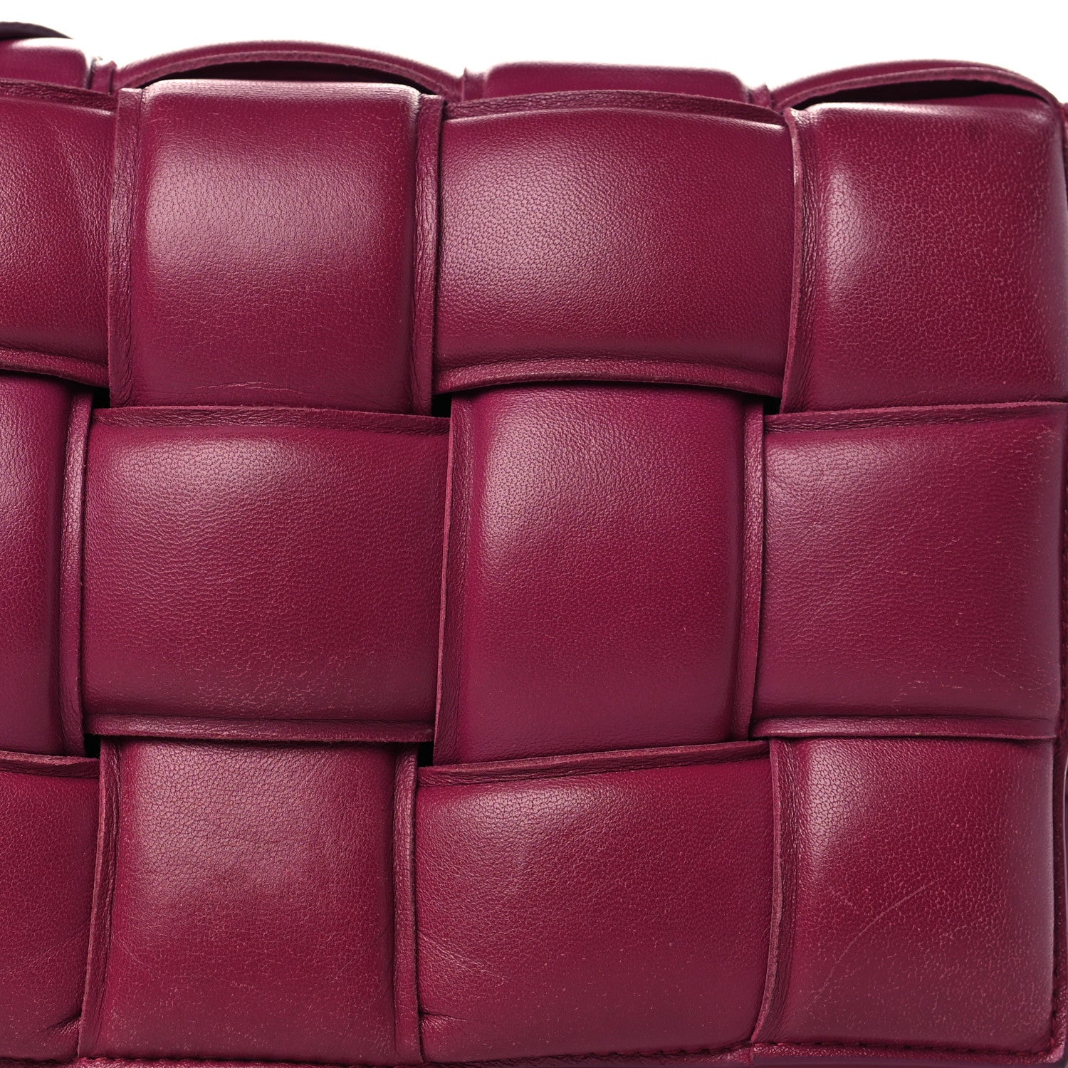Bottega Veneta Nappa Maxi Intreccio Padded Cassette Crossbody Bag Cinnabar 9 of 11