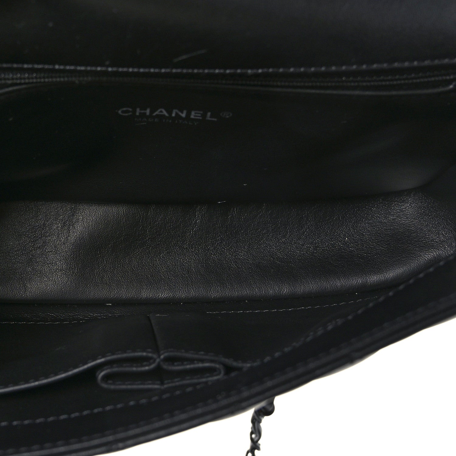 Chanel Lambskin Quilted Medium CC Filigree Flap Black 5 of 10