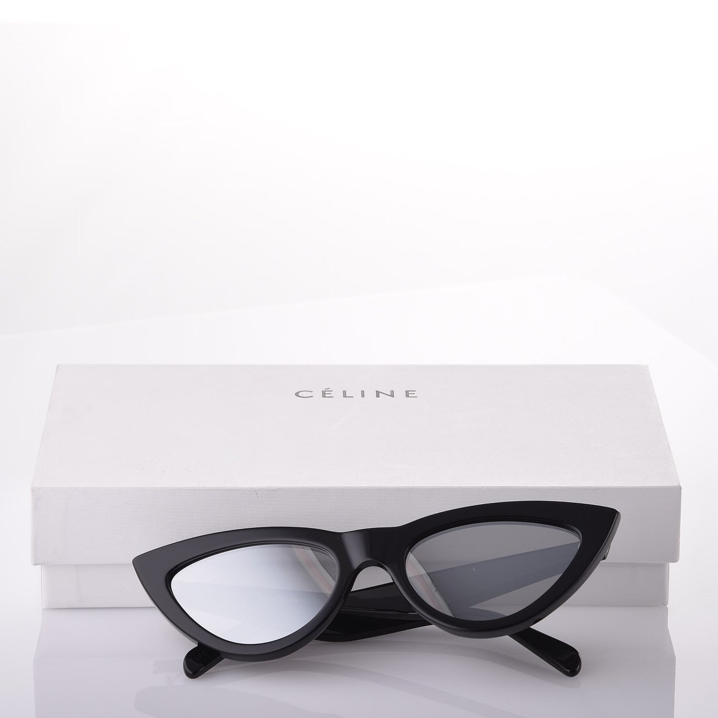 Acetate Cat Eye Sunglasses CL40019I Black