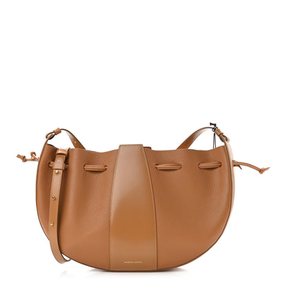 Mansur Gavriel Tumbled Calfskin Lilium Bag Caramel 1 of 9