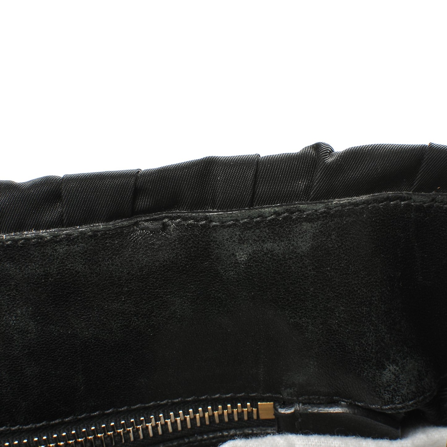 Tessuto Nylon Gaufre Tote Nero Black