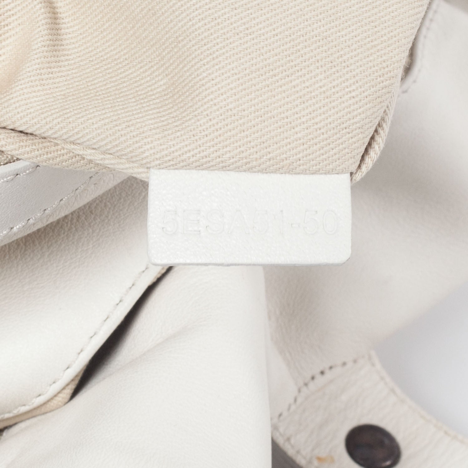 Chloe Python Silverado Shoulder Bag White 8 of 10