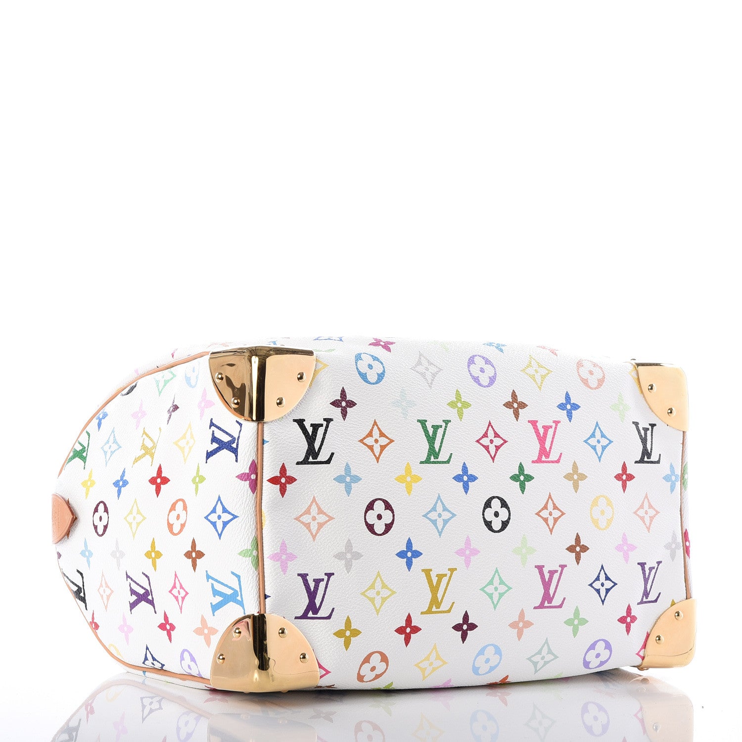 Louis Vuitton Monogram Multicolor Speedy 30 White 3 of 11