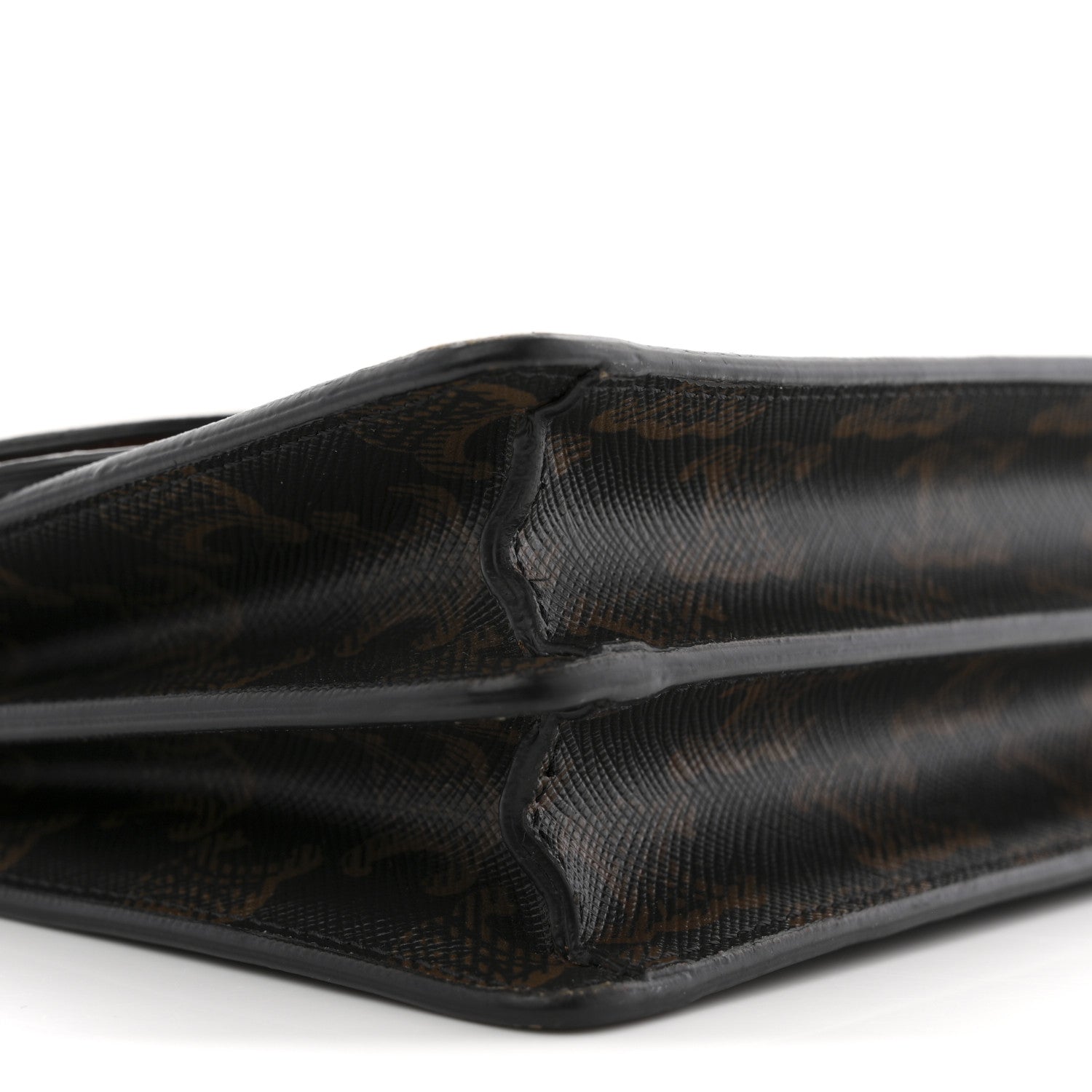 Celine Triomphe Canvas Lambskin Wallet On Strap Tan 9 of 11