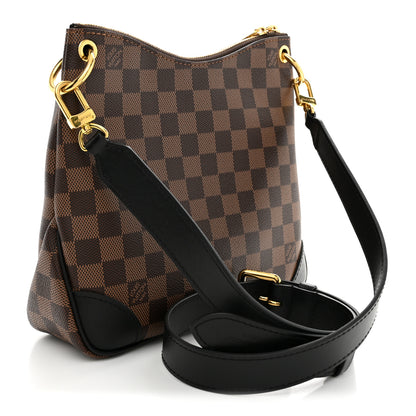 Louis Vuitton Damier Ebene Odeon PM Black 3 of 10