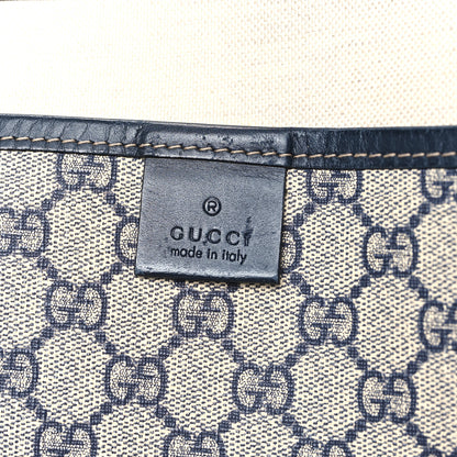 Gucci GG Plus Monogram Medium Signature Web Loop Tote Navy 6 of 10