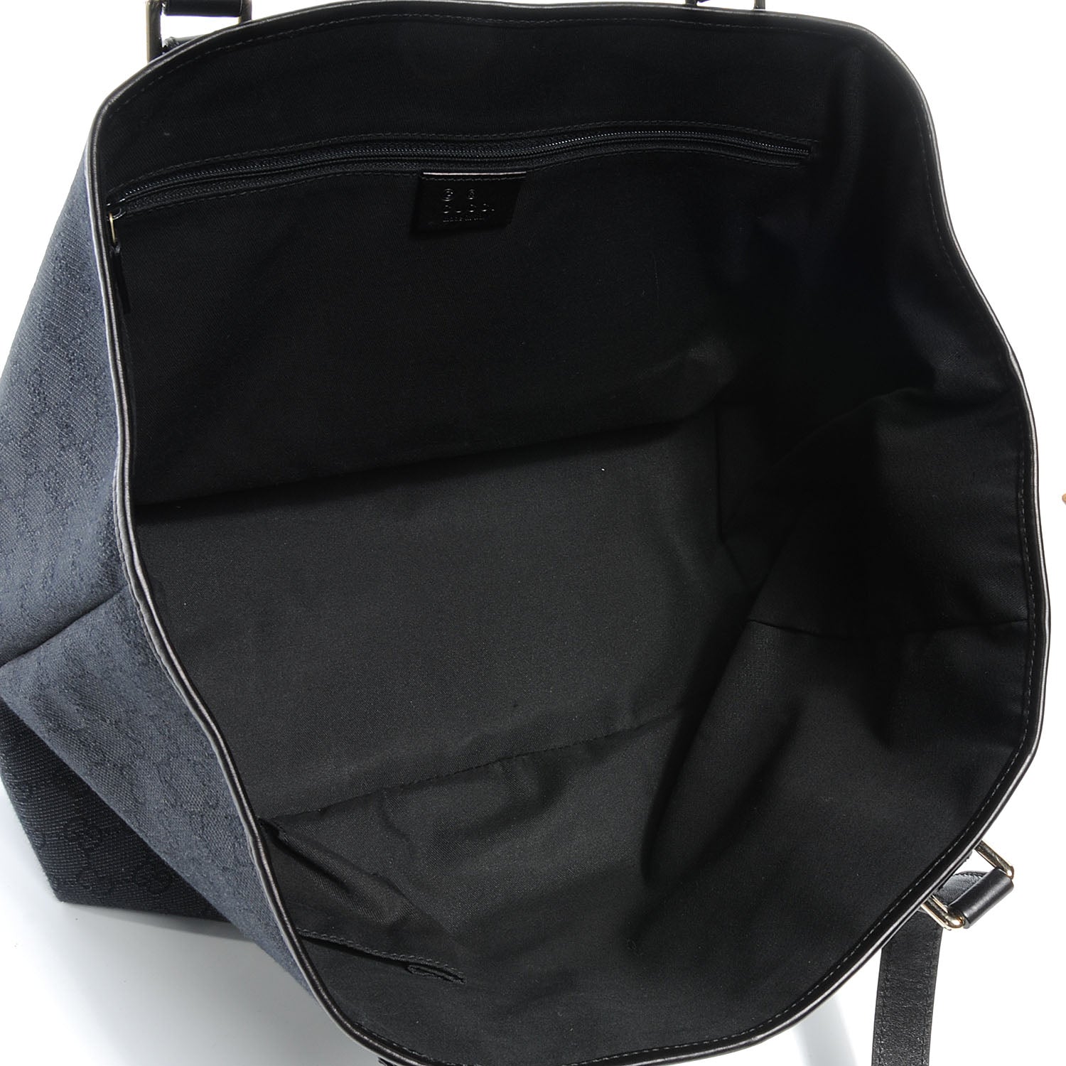 Gucci Monogram Jolicoeur Medium Tote Black 5 of 7
