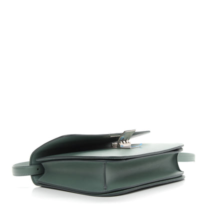 Celine Box Calfskin Medium Classic Box Flap Bag Jade 4 of 15