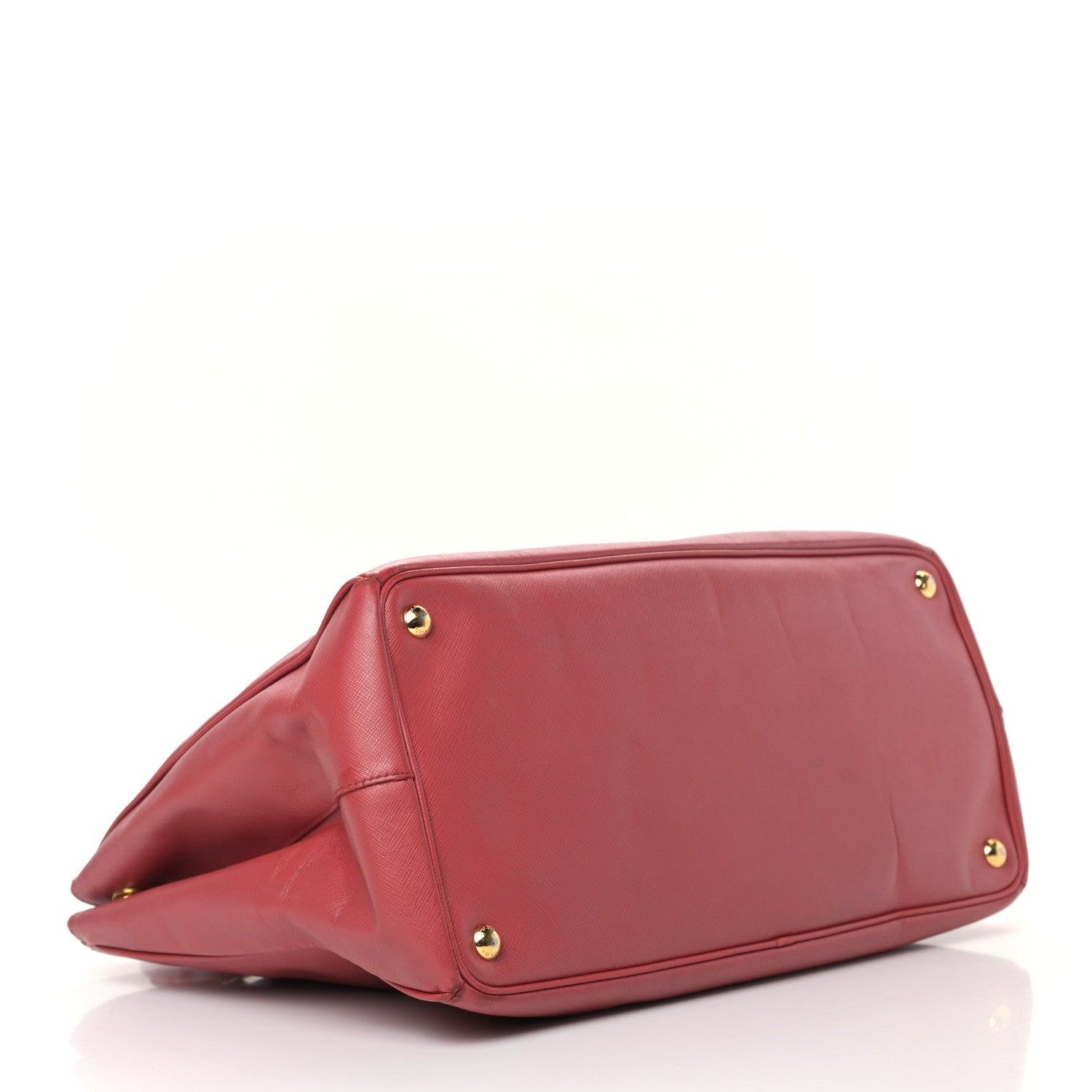 Prada Saffiano Lux Large Tote Fuoco 3 of 20