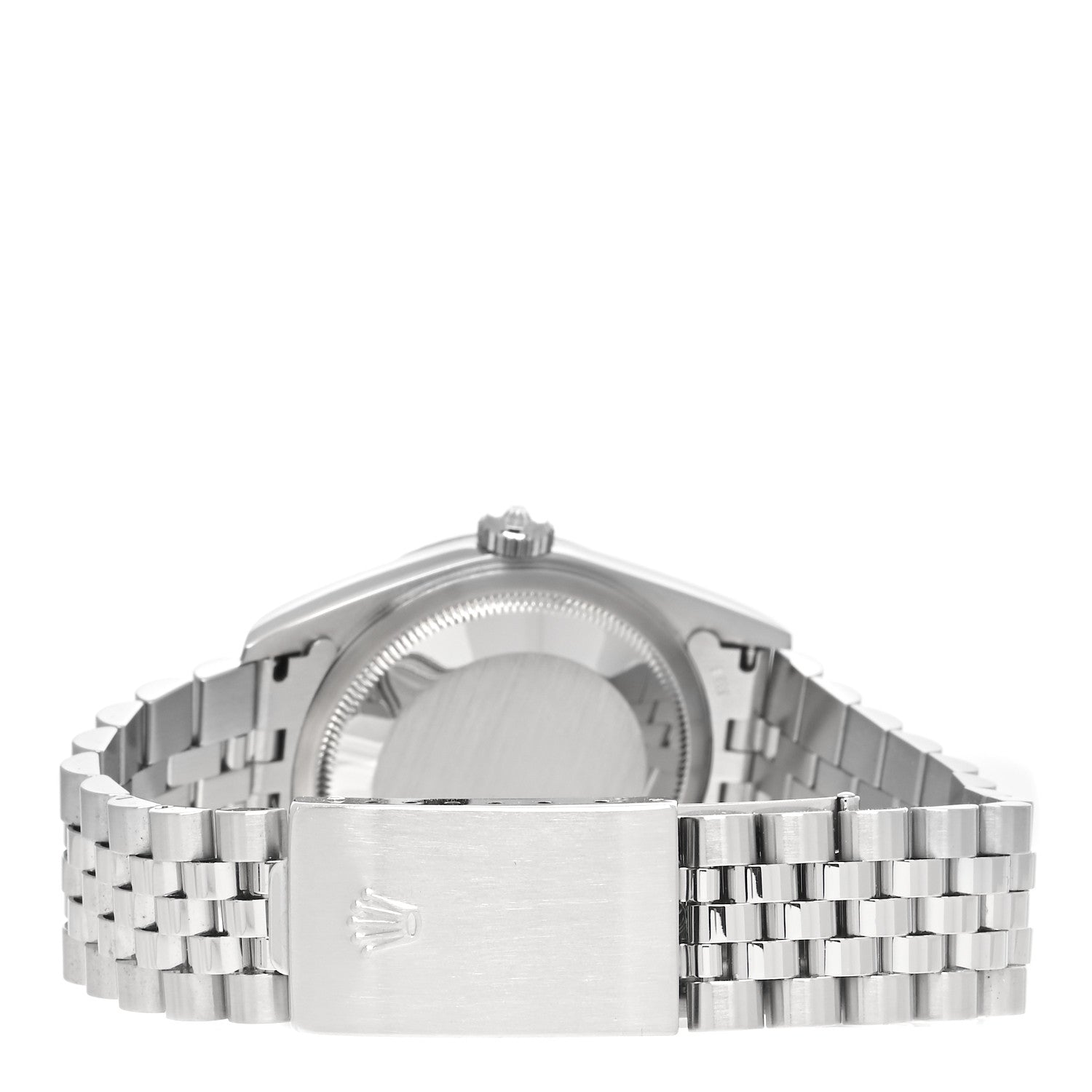 Rolex Stainless Steel 18K White Gold 36mm Oyster Perpetual Datejust Watch Silver 16234 3 of 4