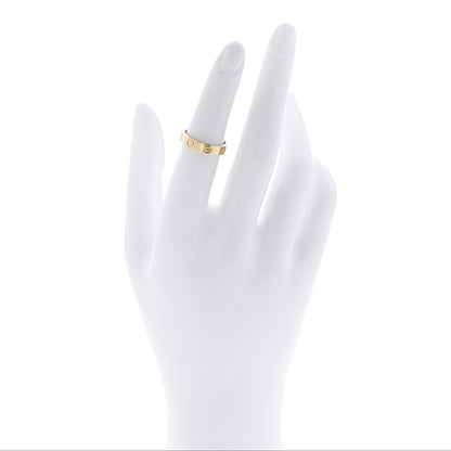 Cartier 18K Yellow Gold 3.5mm LOVE Wedding Band Ring  50 5.25 2 of 5
