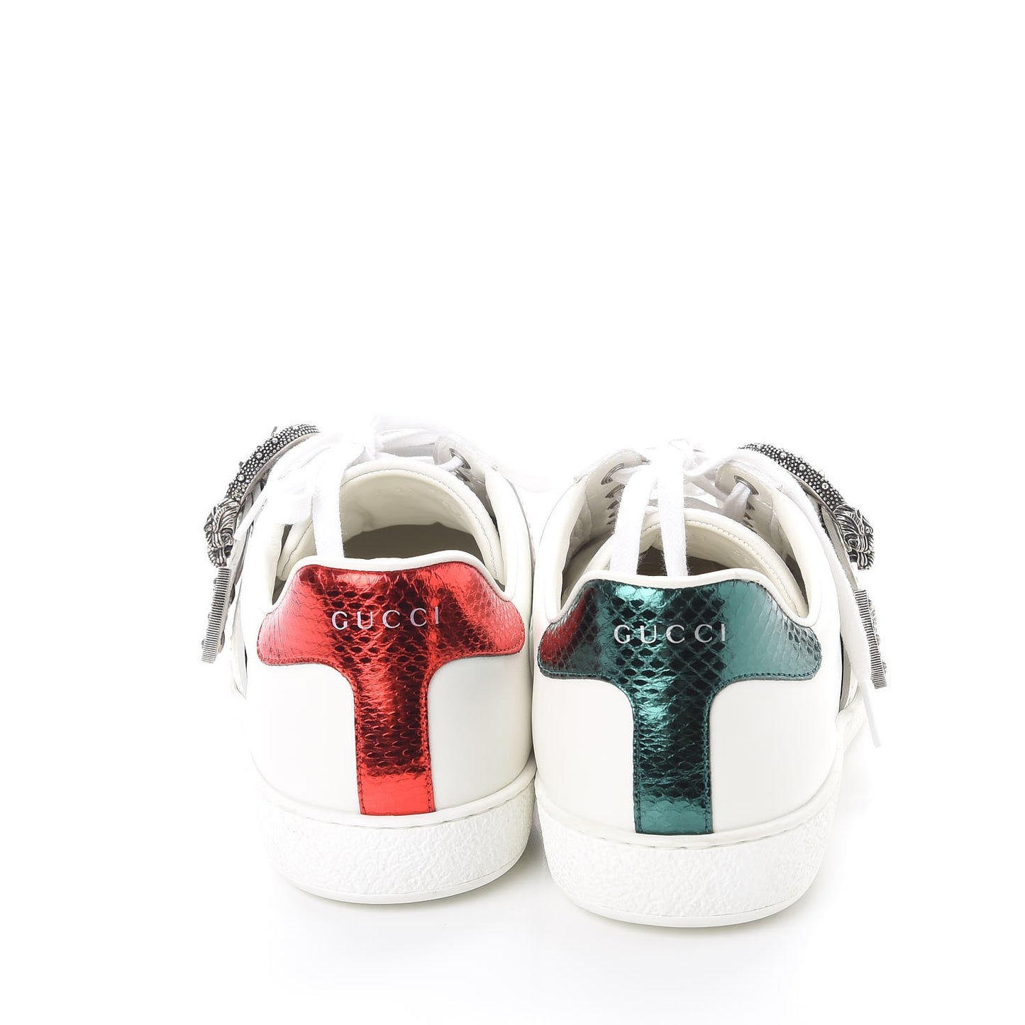 Calfskin Ayers Web Mens Dionysus Ace Sneakers 11 White