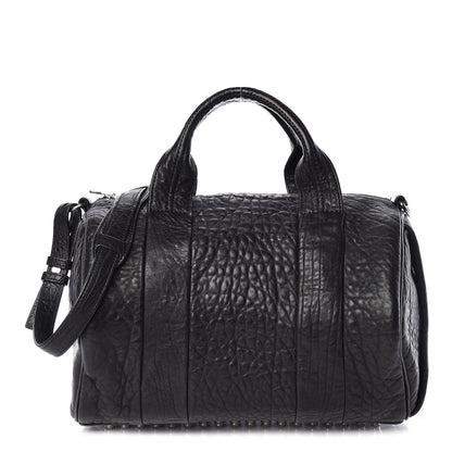 Alexander Wang Pebbled Lambskin Rocco Black Nickel Hardware 1 of 9