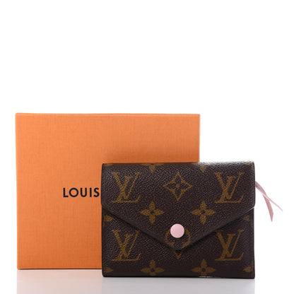 Louis Vuitton Monogram Victorine Wallet Rose Ballerine 8 of 8