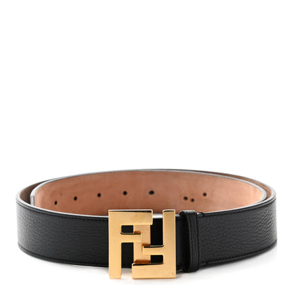 Fendi Cuoio Romano FF Belt 100 40 Black 1 of 11
