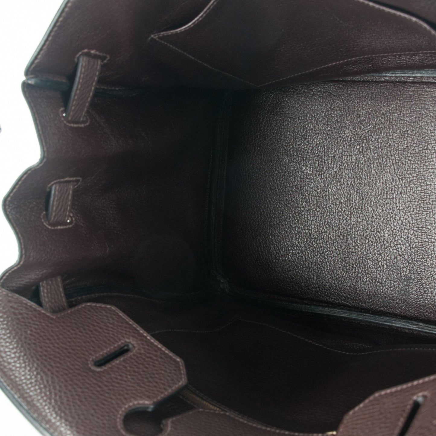 Togo Birkin 35 Chocolate