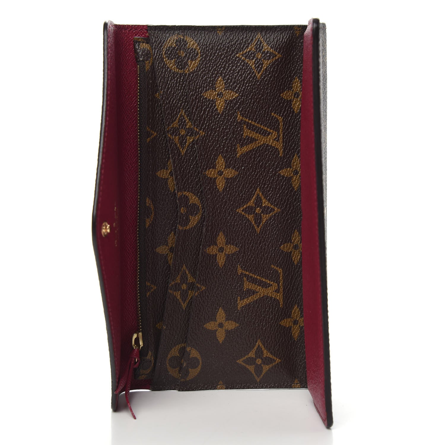 Louis Vuitton Monogram Josephine Wallet Fuchsia 6 of 12
