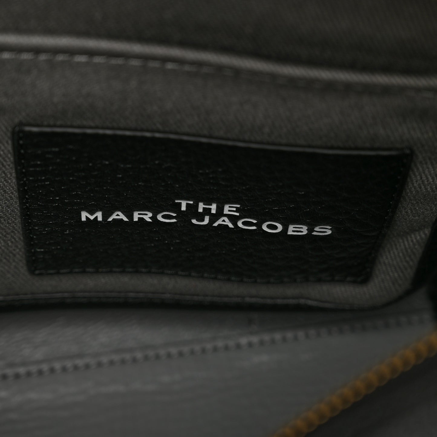 Grained Calfskin Small The Tote Bag Black